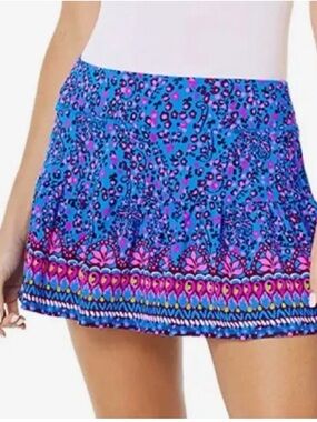 NWT Lilly Pulitzer Gardenia Skort growl and prowl Print. Size XL